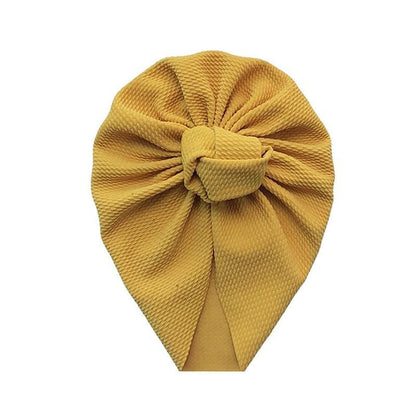 Cute Bows Baby Hat Knot Intant Baby Girls Newborn Turban Soft Children Kids Toddler Beanie Cap