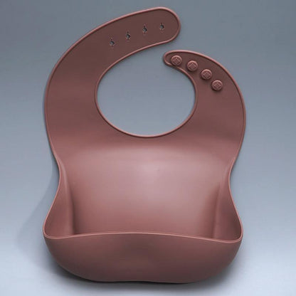 Newborns Solid Silicone Baby Feeding Bibs Burp Cloths Fashionable Breastplate Baby Stuff For Kids