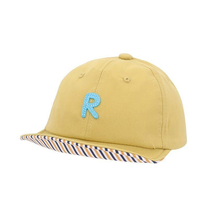 Cartoon Bear Baby Hat Cap Adjustable Baseball Cap Cute Striped Cotton Kids Sun Hat for Baby Boys