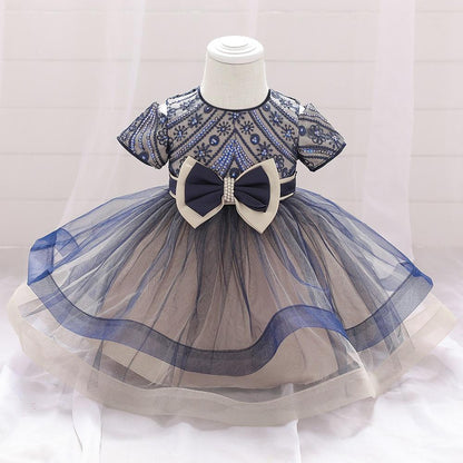 Unicorn Dress Costume Infant Party Dress For Baby Girls In elegant Style