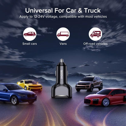 Universal 30W PD 3 USB Car Charger Quick Charge QC3.0 Mobile Phone Type C Fast Charging For Phones