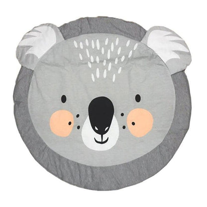 Baby Play Mat Pad Cotton Newborn Infant Crawling Animal Play mat Round Carpet Floor Rug Kids Children Room Carpet For Sleeping