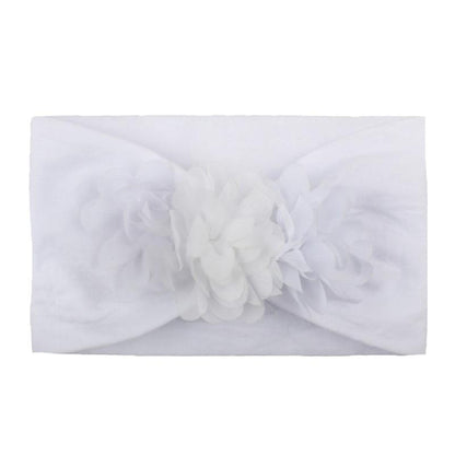 Lace Flower Baby Headbands For Girls Elastic Head Wraps Head Band Hair Accessories Bow For Girls Kids