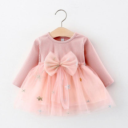 Baby Girls Dresses with Bag-Kids Clothes Baby for Birthday Party Princess Dress In Cat Modern Design