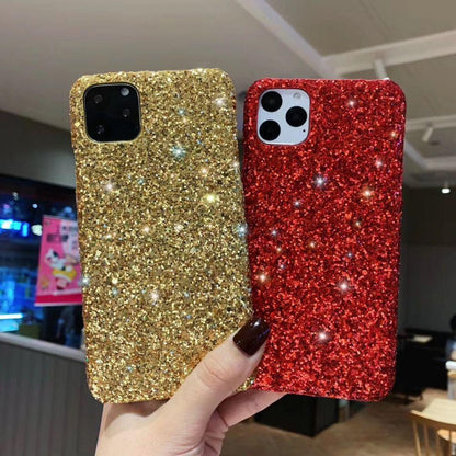 Luxurious Glitter Case For iPhone 11 Pro XS Max Case Cover For iPhone 6 7 8 Plus 11Pro Max 13 Pro Max Ultra Thin Sparkle Diamond Full Body Protective Edges Precise Fit Dustproof Anti Fingerprint Scratch-Resistant Phone Cover