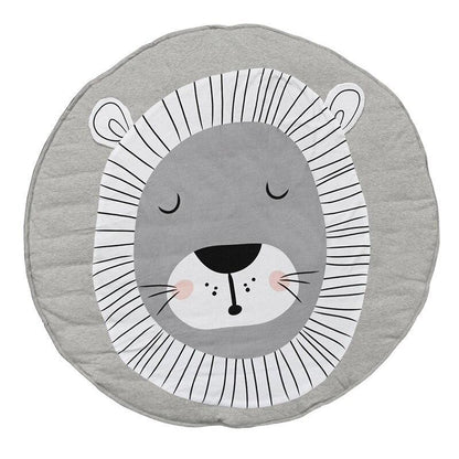 Baby Play Mat Pad Cotton Newborn Infant Crawling Animal Play mat Round Carpet Floor Rug Kids Children Room Carpet For Sleeping