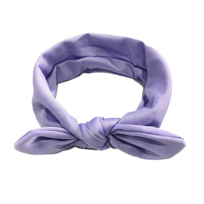 Baby Solid Bowknot Hairband Cute Soft Head Elastic Headband Princess Cute Headband Headwear Hair Accessories For Girls