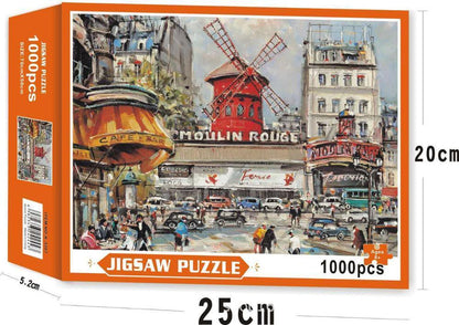 Puzzles 1000 Pieces Wooden Assembling Picture Space Travel Puzzles Toys For Adults Children Kids Home Games