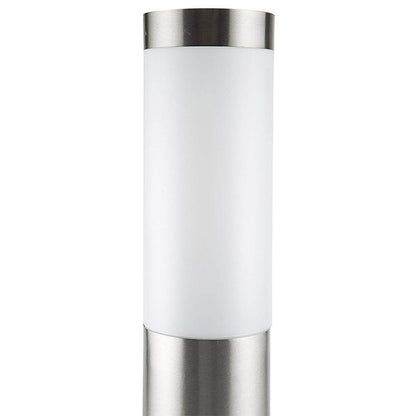 Solar Luxury LED Stainless Steel Lamp For Yard Garden Pathway Doorway Lawn Courtyard Outdoor Luxury Lamp