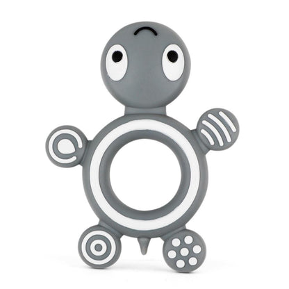 Baby Silicone Teethers BPA Free Teething Toy Animal Dog Koala Owl Elephant Baby Ring Teether Silicone Beads For Kids and Baby