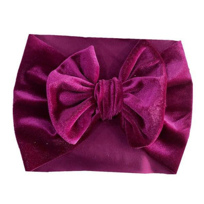 Big Bowknot Headband Baby Girl Headbands Bow Hairband Children Kid Cotton Head Wrap For Girls