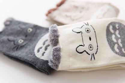 5pairs 100% Cotton Unisex Baby Socks for Girls&boys Children Soft Winter Cute Cartoon Socks Set For Baby