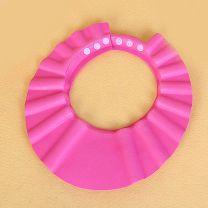Modern Baby Shower Sheild Cap Reusable Waterproof Bath Hat Teen Girl Shower Haircut Cap for Boys and Girls  Shampoo Cap Design
