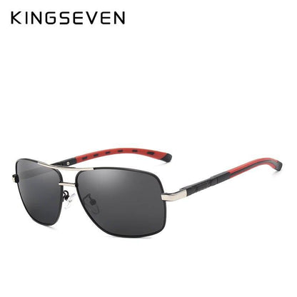 Brand Designer Men's Aluminum Magnesium Sun Glasses Polarized Mirror Lens Male Eyewear Sunglasses For Men