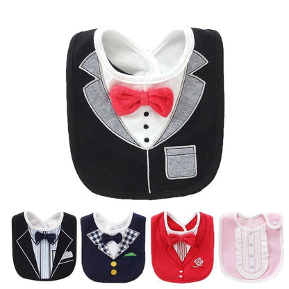 Newborn Scarf Baby Bib Waterproof Feeding Bib Bandana Bow Tie Baby Bibs Silicone Bib For Kids