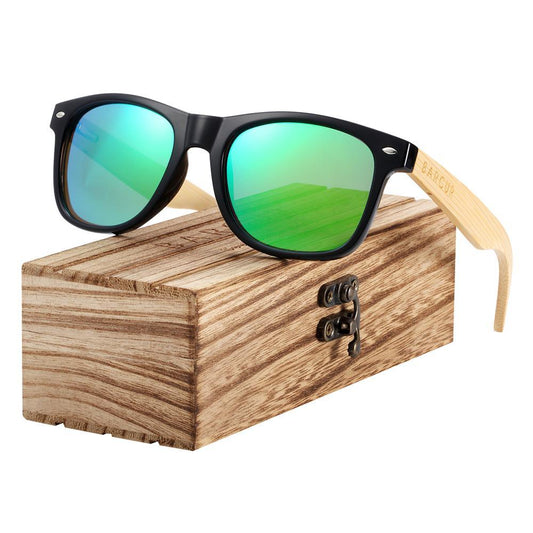 Bamboo Wood Retro and Classis Handmade Sunglasses For Man and Woman Unisex Polarized Sunglasses
