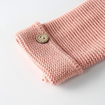 Modern Cotton Baby Girl Cardigan Clothes With knitted Outerwear & Coats for Infant Boys and Girls Romper Winter Jumpsuit
