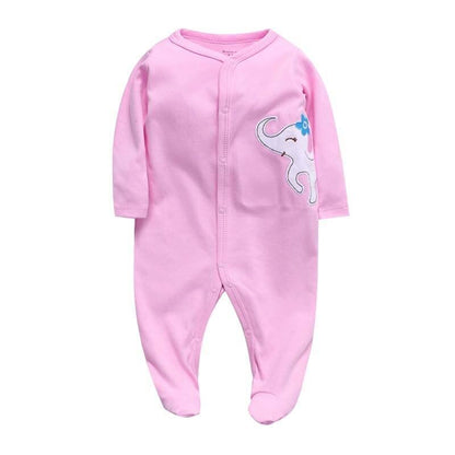 Modern Colorful Baby Boys/Girls Blanket Sleepers Newborn Babies Sleepwear Infant Long Sleeve Romper Jumpsuit for Kids