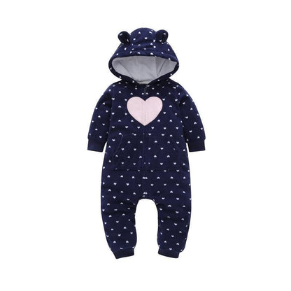 Modern Infant Baby Rompers Coral Fleece Animal Overall Baby Halloween Xmas Costume Clothes Baby jumpsuit Romper For Kids