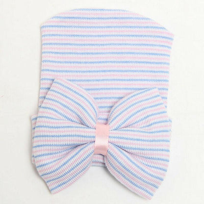 Newborn Toddler Kids Baby Boys Girls Turban Cotton Beanie Hat Winter Cap Fit For Baby Girls Kids