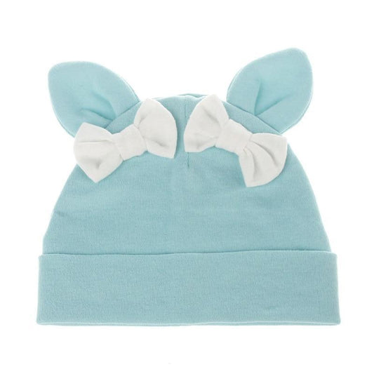 Baby Girl Hat Rabbit Ear Hat For Girls Cotton Bow Knot Children's Cap Toddler Kids Hats Cartoon Hats