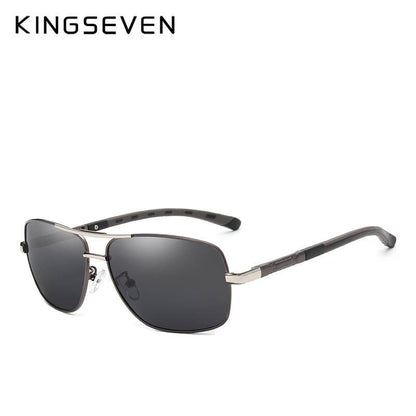 Brand Designer Men's Aluminum Magnesium Sun Glasses Polarized Mirror Lens Male Eyewear Sunglasses For Men