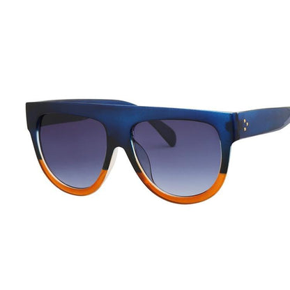 Retro Vintage Oversized Women Retro Luxury Big Frame Lady Retro Sunglasses With Eyewear UV400 Protection