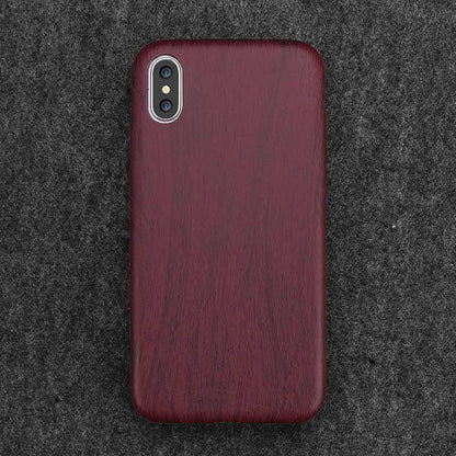 Classy Vintage Design Genuine Natural Wood Phone Case Wooden Texture Back Case For iPhone11 Case Luxury Phone Cover For iPhone 6 6s 7 8 plus 11 Pro max Case New Fashion Soft Case