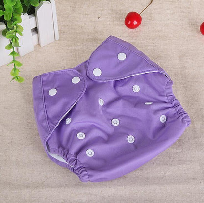 Baby Diapers Washable Reusable Nappies Grid/Cotton Training Pant Cloth Diaper Multiple Use For Baby And Kids