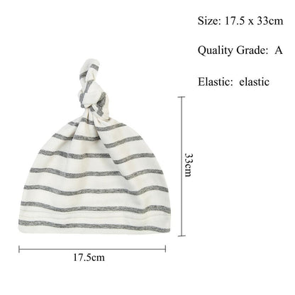 Baby Set 2PCS Caps Hat Spring Autumn 100% Cotton Newborns Children Baby Caps Baby Hats For Girls and Boys Caps for Sleeping