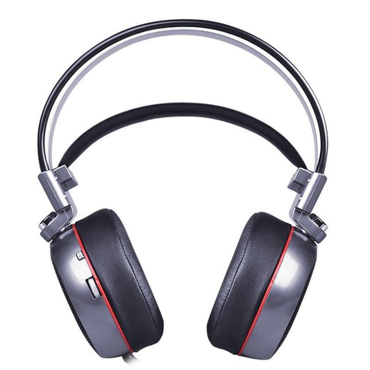 STEVVEX N43 Stereo Gaming Headset 7.1 Virtual Surround Bass Gaming Earphone Headphone with Mic LED Light for Computer PC Gamer (N43)