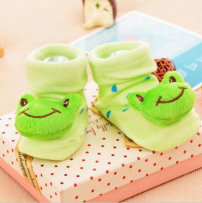 Cotton Baby Socks Rubber Anti Slip Boy Girl Floor Kids Toddlers Autumn Spring Cartoon Infant Newborn Sock