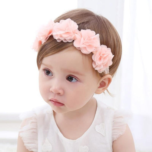 Modern Baby Headband Flower Girls Bows for Baby Girls Kids Headbands Turban Newborn