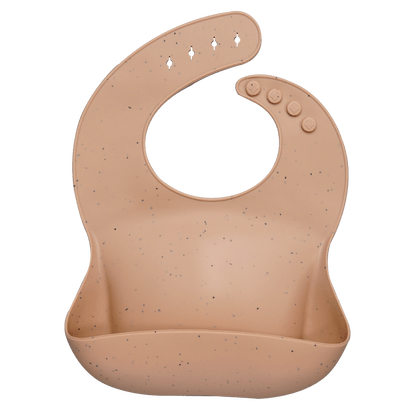 Silicon Breastplate Baby Bib Waterproof Solid Infant Bandana Bibs Newborn Feeding Burp Cloth Bib For Kids