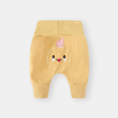 3-24M Baby Thick Pants Winter Newborn Thicken Cotton Baby Girl Pants Loose High Elastic Waist Autumn Pants Kids Boys Trousers For Kids