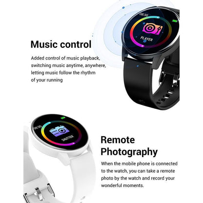 New Smart Unsiex Luxury Watch For Men and Women With 1.3 Color Screen and Heart Rate Blood Pressure For Sport Multifunctional Waterproof Smartwatch