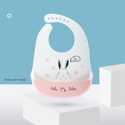 Food Grade Silicone Baby Bibs Waterproof Bib for Newborn Boy Girl Feeding Towel Burp Cloth For Kids