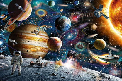 New Modern Stevvex Puzzles 1000 pieces Assembling picture Landscape puzzles toys for Adults Children Kids Educational Games Toys With Cities and Natures