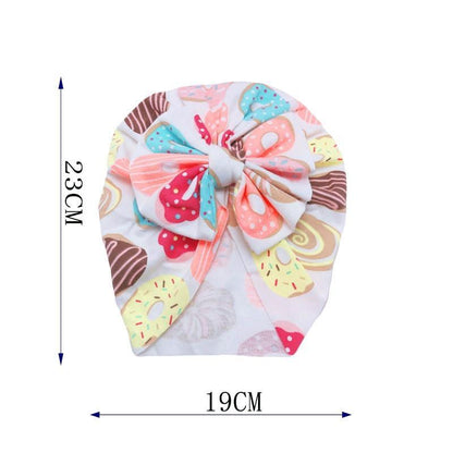 Elegant Flower Baby Hat Toddler Turban Head wraps Kids Bonnet Hat Newborn Baby Hat For Baby Girls