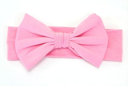 Headband Knitted Cotton Children Girls Elastic Bow Hair Bands Turban for girl Headbands