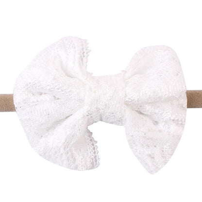 Luxury Modern 10PCS Set Kids Headband Bow For Girl Rabbit Ear Hairbands Turban Knot Kids Turbans Accessories  Headband