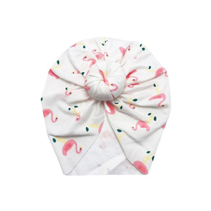 Infant Baby Headbands Solid Cotton Knot Turban Headband For Girls  Beanie Hat Headwear For Girls