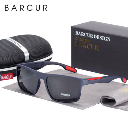 Modern Sport High Quality Polarized Sunglasses Men Ultralight Vintage Sunglasses for Women Square Eyewear oculos lunette de soleil femme