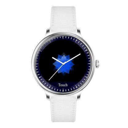 Luxury Modern Stylish Women Smart Watch With Round Screen Smartwatch For Girl Woman and Ladies With Heart Rate Monitor Compatible For Android and IOS Sistems