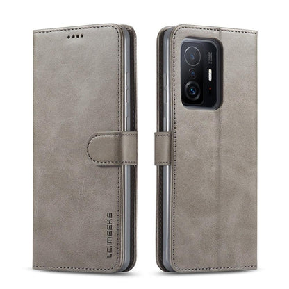 Magnetic PU Leather Wallet-Style Phone Case Fashion Flip Case with Card Slot Leather Case for Xiaomi 12T 11T Poco X4 GT X3 M3 M4 Pro NFC F4 F3 Flip Cover Mi 11 Lite 10T Redmi 9C Note 11S 10S 9S 9T 9A 8T 7