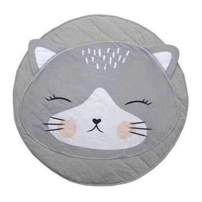 Baby Play Mat Pad Cotton Newborn Infant Crawling Animal Play mat Round Carpet Floor Rug Kids Children Room Carpet For Sleeping