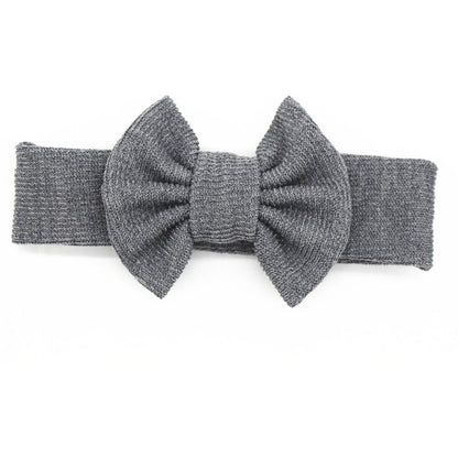 Modern Cute Baby Girl Headbands Knitted Newborn Baby Bow Infant Head Bands Hairbands For Girls Hair Accessories