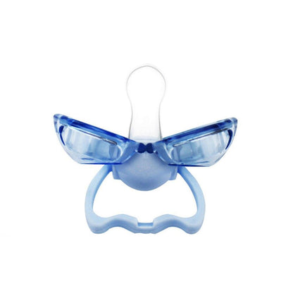 Modern Uniqeu Baby Infant Kids Pacifier Silicone Nipple Cradle Case Holder Travel Storage Cover Anti-drop Pacifiers For Baby and Kids 2 in 1