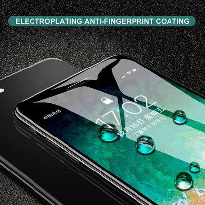 100D Curved Edge Full Cover Tempered Glass On The For iPhone 7 8 Plus Screen Protective Glass For iPhone 7 8 6 6S Plus Film Shock Absorbent Heavy Duty Protective Screen Glass