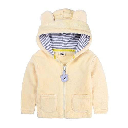 Fashion Spring Baby Coat Lamb Cashmere baby Boy Girl Baby Clothes Infant in Elegant Coat